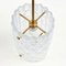 Mid-Century Scandinavian Crystal Glass and Brass Ceiling Light by Carl Fagerlund for Orrefors, 1960s, Image 8