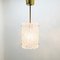 Mid-Century Scandinavian Crystal Glass and Brass Ceiling Light by Carl Fagerlund for Orrefors, 1960s, Image 6