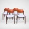 Dining Chairs Model 476a by Hartmut Lohmeyer for Wilkhahn, Germany, 1962, Set of 4, Image 14