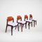 Dining Chairs Model 476a by Hartmut Lohmeyer for Wilkhahn, Germany, 1962, Set of 4 2