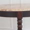 Antique Round Marble Coffee Table, 1890s 5