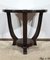 Art Deco Mahogany Pedestal Table, 1959 8