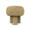 Hygge Stool in Linen by Saccal Design House for Collector, Image 1