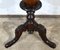 Late 19th Century Trumpet Table in Walnut, Image 16