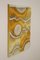 Scultura tessile con effetto onda e rilievo con pieghe monocromatiche gialle, Immagine 12