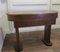 Art Deco Odeon Style Console, Side Table or Greeter in Walnut, 1920s 2