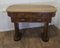 Art Deco Odeon Style Console, Side Table or Greeter in Walnut, 1920s, Image 1