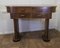 Art Deco Odeon Style Console, Side Table or Greeter in Walnut, 1920s 8