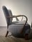 Vintage Grey Cocktail Armchair, Image 3