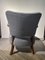 Vintage Grey Cocktail Armchair 2