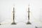 Electrified Torches in Silver Metal, Set of 2, Image 5