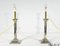 Electrified Torches in Silver Metal, Set of 2 17