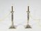 Electrified Torches in Silver Metal, Set of 2 19