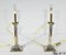 Electrified Torches in Silver Metal, Set of 2, Image 16