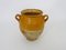 Small Glazed Yellow Confit Pot, Pyrenees, South West of France, 19th Century 5