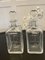 Antique Victorian Quality Cut Glass Decanters, 1860, Set of 2 1