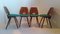 Art Deco Beech Dining Chairs from Tatra Pravenec, 1960s, Set of 4 5
