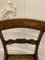 Antique Regency Rosewood & Brass Inlaid Dining Chairs, 1825, Set of 8, Image 9