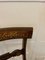 Antique Regency Rosewood & Brass Inlaid Dining Chairs, 1825, Set of 8, Image 17