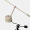 Italian White Metal Adjustable Desk Lamp from Halogen, 1980s 4