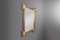 Large Belgian Geometric Lined Golden Mirror, 1950s, Image 2