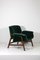 Green Lounge Chair attributed to Gianfranco Frattini for Cassina, 1956 3