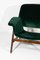 Poltrona verde attribuita a Gianfranco Frattini per Cassina, 1956, Immagine 4