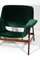 Green Lounge Chair attributed to Gianfranco Frattini for Cassina, 1956 5