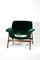 Green Lounge Chair attributed to Gianfranco Frattini for Cassina, 1956 1