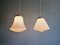 Vintage Bell-Shaped White Opaline Pendant Light 6