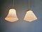 Lampe à Suspension Vintage en Forme de Cloche en Opaline Blanche 12