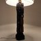 Lámpara de mesa española de madera, años 50, Imagen 9