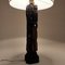 Spanische Tischlampe aus Holz, 1950er 9