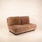 Vintage Modular Sofa in Pigskin, 1980s, Set of 2 3