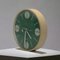 German Space Age Green Wall Clock from Krups, 1970s 4