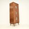 Italienischer Vintage Schrank mit dekorativen Messingmontierungen, 1950er 4