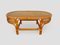 Table Basse en Rotin et Osier, 1960s 5