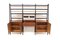 Scandinavian Triple Mahogany Bookcase, Sweden, 1960s 10