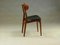 Danish Teak Dining Chairs with Skai, 1960s, Set of 8, Image 4