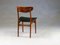 Danish Teak Dining Chairs with Skai, 1960s, Set of 8 5