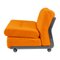 Orange Amanta Sofa by Mario Bellini for B&B Italia, 1970s, Image 2