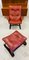 Vintage Danish Lounge Chair & Footstool in Cocnag Leather from Komfort, 1970s, Set of 2, Image 8