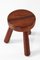 Small Stool in Jatoba Wood by Ingvar Hildingsson, 1980s 2