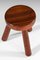 Large Stool in Jatoba Wood by Ingvar Hildingsson, 1980s 3