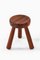 Large Stool in Jatoba Wood by Ingvar Hildingsson, 1980s 2