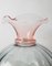 Vaso grande in vetro di Murano rosa e grigio, anni '80, Immagine 6