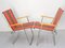 French Folding Camping Chairs and Table, 1950s, Set of 5 14