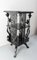 Small Black Revolving Peony Bookcase, 1920s, Image 4