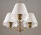 Swedish Modern Floor Lamp in Brass, 1940s 5