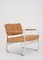 Swedish Leather and Aluminium Lounge Chairs by Karl-Erik Ekselius, 1970s, Set of 2 3